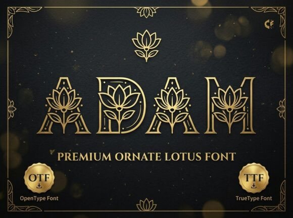 Adam: The Serif Typeface That Blends Architecture with Nature
