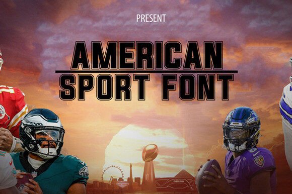 American Sport Font: The Bold Typeface for Dynamic Designs