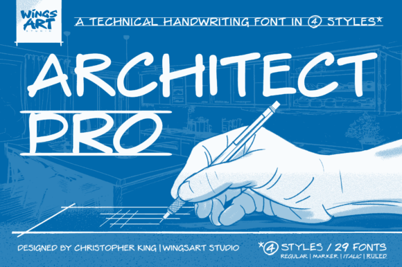 Architect Pro: A Modern Font for Professional Design