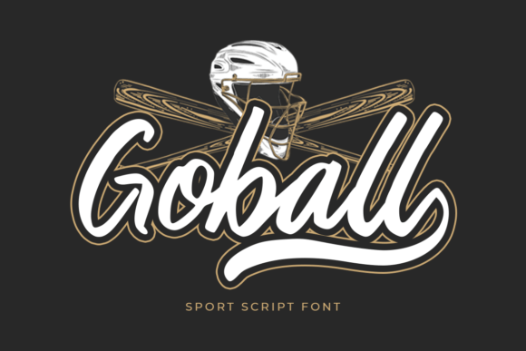 Goball: Where Script Elegance Meets Athletic Impact