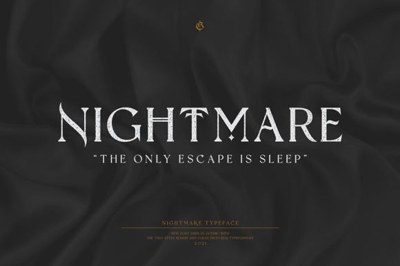 Nightmare Gothic: The Blackletter Font for Bold Branding