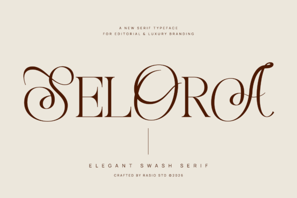 Selora: The Art of Luxury in a Typeface