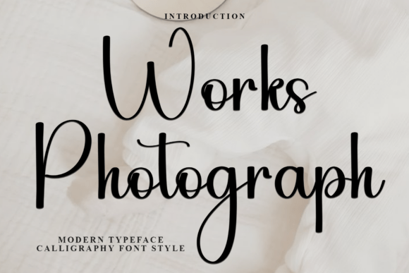 Works Photograph: A Designer's Guide to This Soft, Unique Font