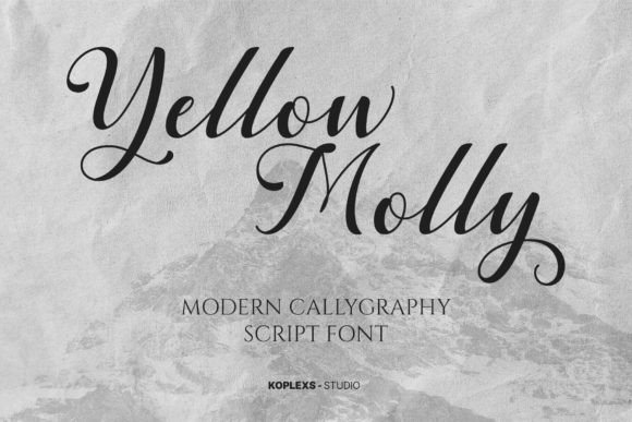 Yellow Molly: A Handwritten Font for Effortless Elegance